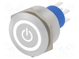 Switch: vandal resistant; Pos: 2; DPST; 3A/250VAC; 3A/28VDC; IP67