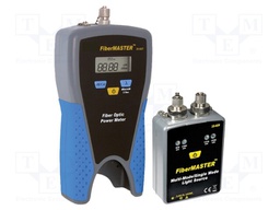 Measuring kit: fiber optic network test kit; LCD; FiberMASTER