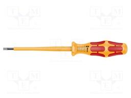 Screwdriver; insulated; slot; 3,5x0,6mm; Blade length: 100mm