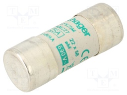 Fuse: fuse; aM; 25A; 690VAC; cylindrical,industrial; 22x58mm