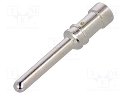 Contact; male; 3mm2; Han E; silver plated; crimped; 16A