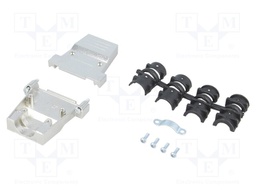 Enclosure: for D-Sub connectors; D-Sub 25pin,D-Sub HD 44pin