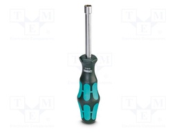 Screwdriver; hex socket; Blade length: 80mm; Overall len: 185mm