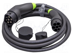 Cable: eMobility; 480V; 22kW; IP54; Type 2,both sides; 7m; 32A