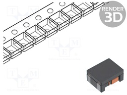 Filter: anti-interference; R: 450mΩ; SMD; 300mA; 20VDC; Rcoil: 450mΩ