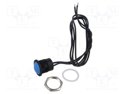 Switch: vandal resistant; Pos: 2; SPST-NO; 2A/24VDC; IP65; OFF-(ON)