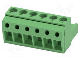 PCB connector, nominal cross section: 2.5 mm?, color: green,