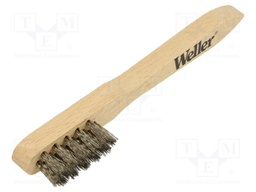 Tool: brush; stainless steel; 3pcs; Handle material: wood