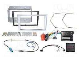 Adapter for control from steering wheel; Opel; matt-chrom