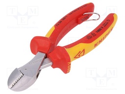 Pliers; insulated,side,cutting; for working at height; 160mm