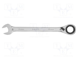 Wrench; combination spanner,with ratchet; 26mm; with switch
