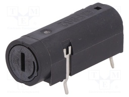 Fuse holder; cylindrical fuses; Mounting: THT; 5x20mm; -40÷85°C