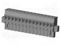 Connector: pluggable terminal block; plug; female; angled 90°