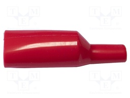Insulator; 3kV; red; Mat: PVC; 48mm