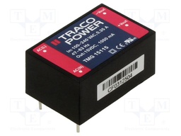 Converter: AC/DC; 15W; Uout: 15VDC; Iout: 1000mA; 84%; Mounting: PCB