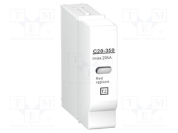 Cartridge for surge arrestor; Type 2; socket; -25÷60°C; IP20