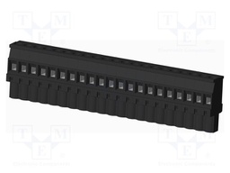Connector: pluggable terminal block; plug; female; angled 90°