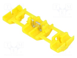 Quick splice; ELECTRO-TAP; IDC; 4÷6mm2; for cable; yellow; 5mm