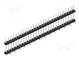 Connector: pin strips; pin header; male; PIN: 28; 2mm; SMT; 1x28