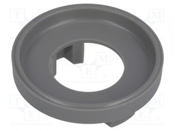 Nut cover; ABS; grey; push-in; Ų:31.1mm; Application: A2531,A2631