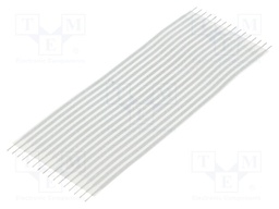 Connector: jumper cable; Cable ph: 2.54mm; L: 101.6mm; straight