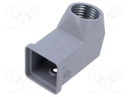 Enclosure: for HDC connectors; CKA; size 21.21; Gland holes: 1