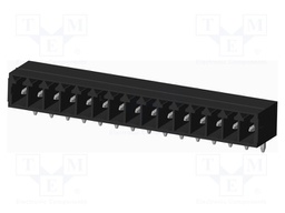Connector: pluggable terminal block; socket; male; on PCBs