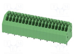 PCB terminal block, nominal current: 2 A, rated voltage (III