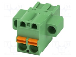 PCB connector, nominal cross section: 2.5 mm?, color: green,