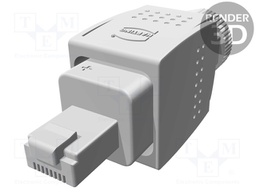 Plug; RJ45; PIN: 8; Cat: 6a; shielded; Layout: 8p8c; 5÷9.5mm