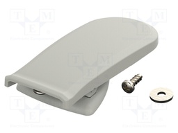 Clip; for enclosures; grey; Series: BOS-Streamline