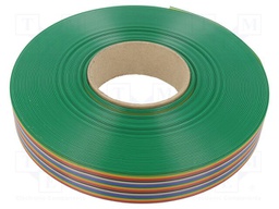 Wire: ribbon; 1.27mm; stranded; Cu; 25x28AWG; unshielded; PVC; 300V