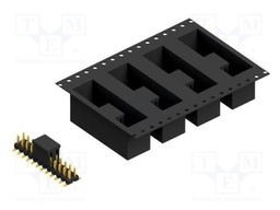 Connector: pin strips; pin header; male; PIN: 24; 2.54mm; SMT; 2x12