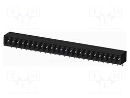 Connector: pluggable terminal block; socket; male; on PCBs