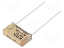 Capacitor: paper; X1; 10nF; 440VAC; Pitch: 15.2mm; ±20%; THT; 1000VDC