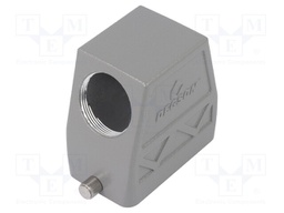 Enclosure: for HDC connectors; size D10B; for cable; for latch