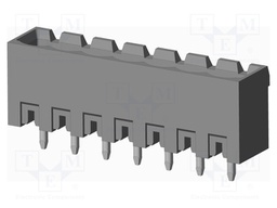Connector: pluggable terminal block; socket; male; on PCBs