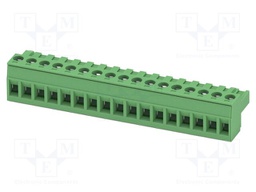 PCB connector, nominal cross section: 2.5 mm?, color: green,