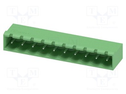 PCB headers, nominal cross section: 2.5 mm?, color: green, n