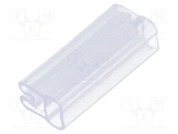 Markers for cables and wires; 1.3÷3mm; PVC; transparent; leaded