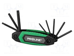 Wrench-set; Torx®; TX9,TX10,TX15,TX20,TX25,TX27,TX30,TX40