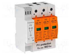 Surge arrestor; Mounting: DIN; IP20