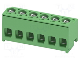 PCB connector, nominal cross section: 1.5 mm?, color: green,