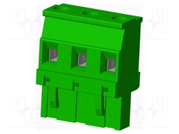 Connector: pluggable terminal block; plug; female; angled 90°