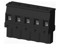 Connector: pluggable terminal block; plug; female; angled 90°
