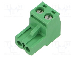 PCB connector, nominal cross section: 2.5 mm?, color: green,