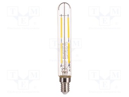 LED lamp; neutral white; E14; 220÷240VAC; 400lm; P: 4W; 300°; 4000K
