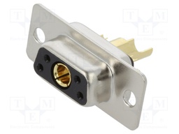 Special D-Sub; PIN: 5(1+4); plug; female; for cable; soldering