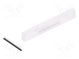 Connector: pin strips; pin header; male; PIN: 21; 2mm; SMT; 1x21