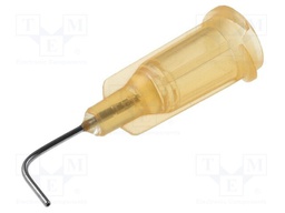 Needle: steel; 0.5"; Size: 23; bent at 90°; 0.33mm